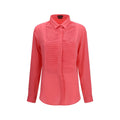 Multicolor Silk Dress Shirt