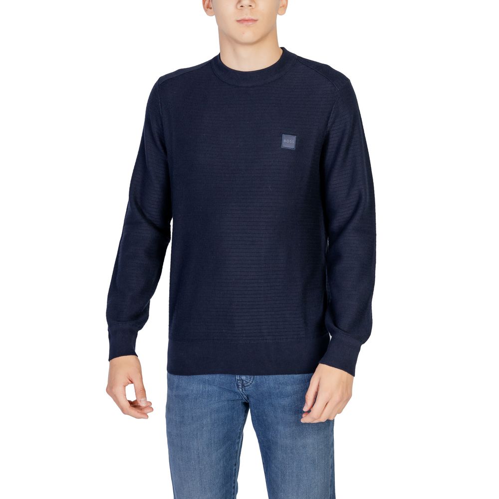 Blue Cotton Sweatshirt