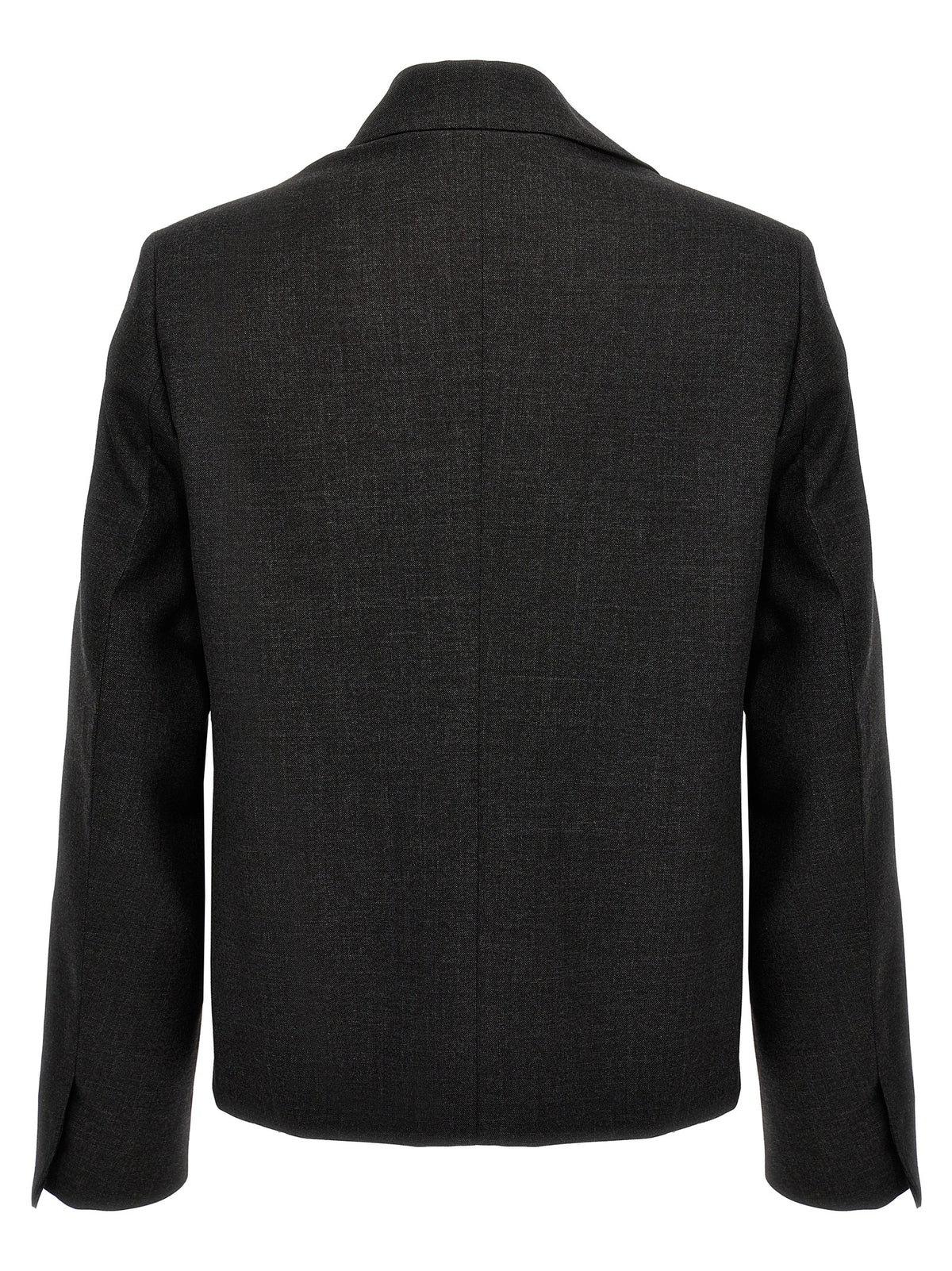 Gray Virgin Wool Jacket