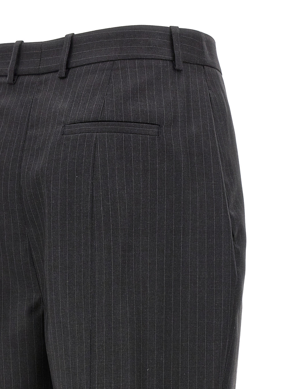 Gray Wool Dress Pants