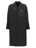 Gray Cashmere Coat