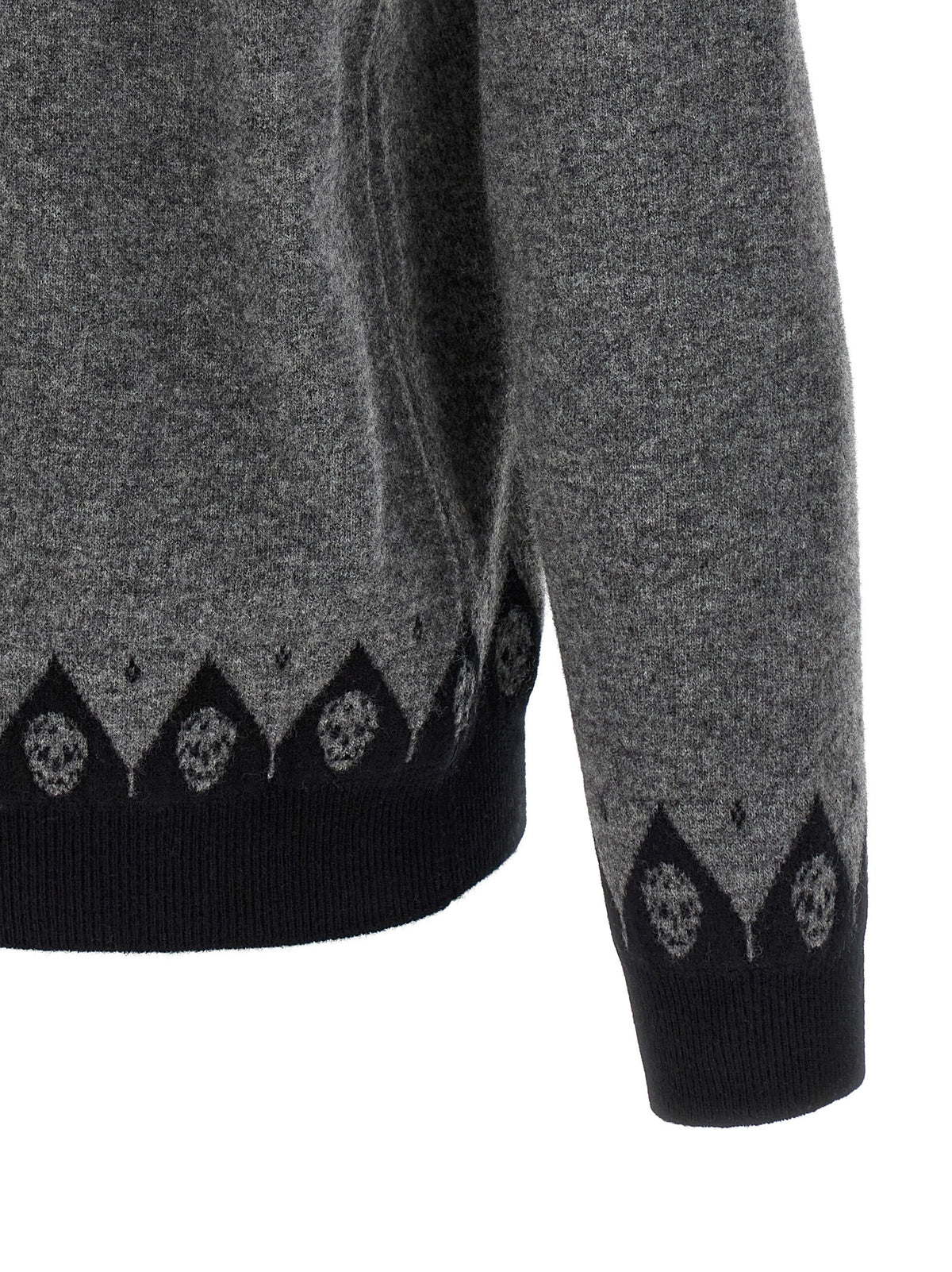Gray Wool Cardigan