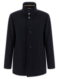 Blue Wool Coat