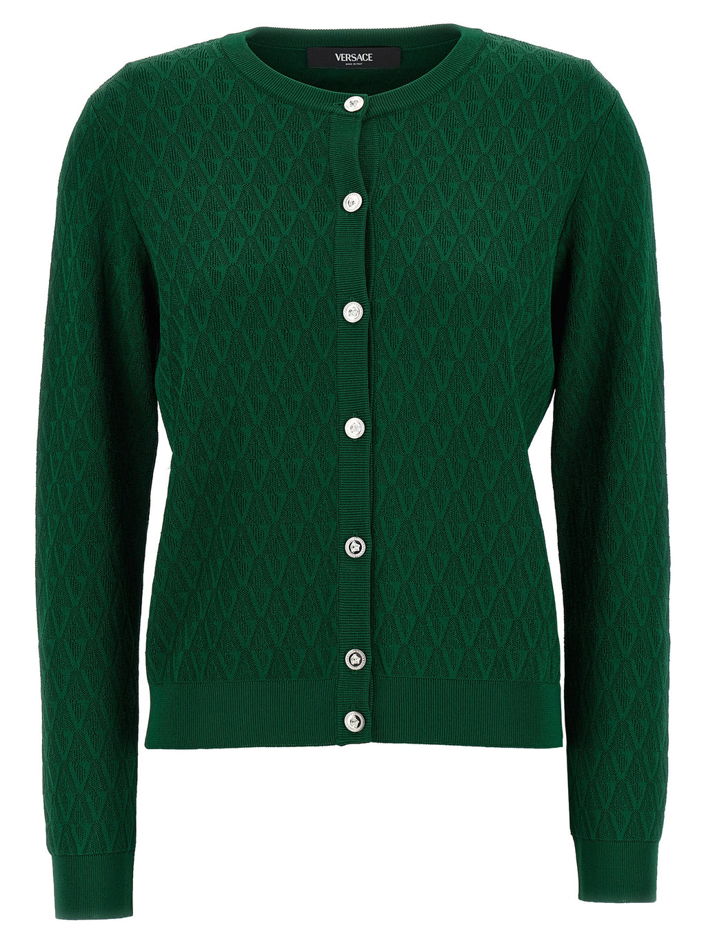 Bicolor Viscose Cardigan