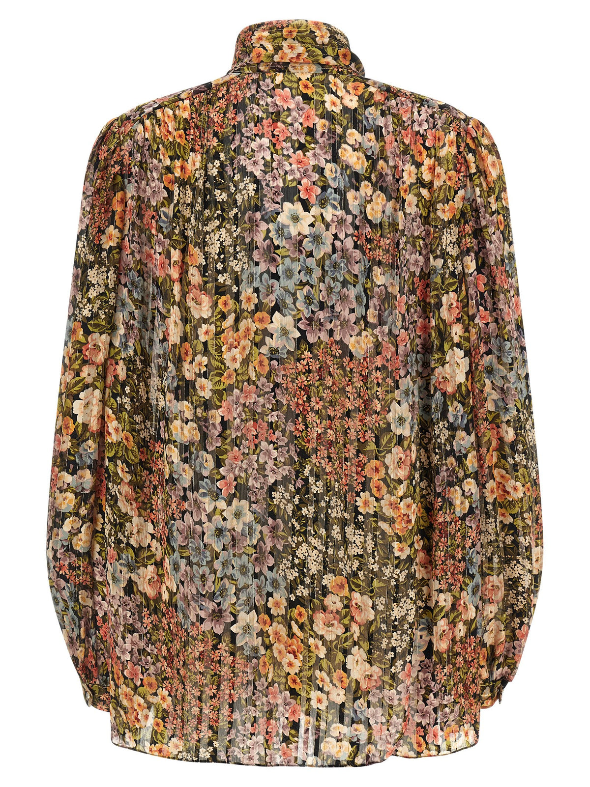 Multicolor Silk Blouse