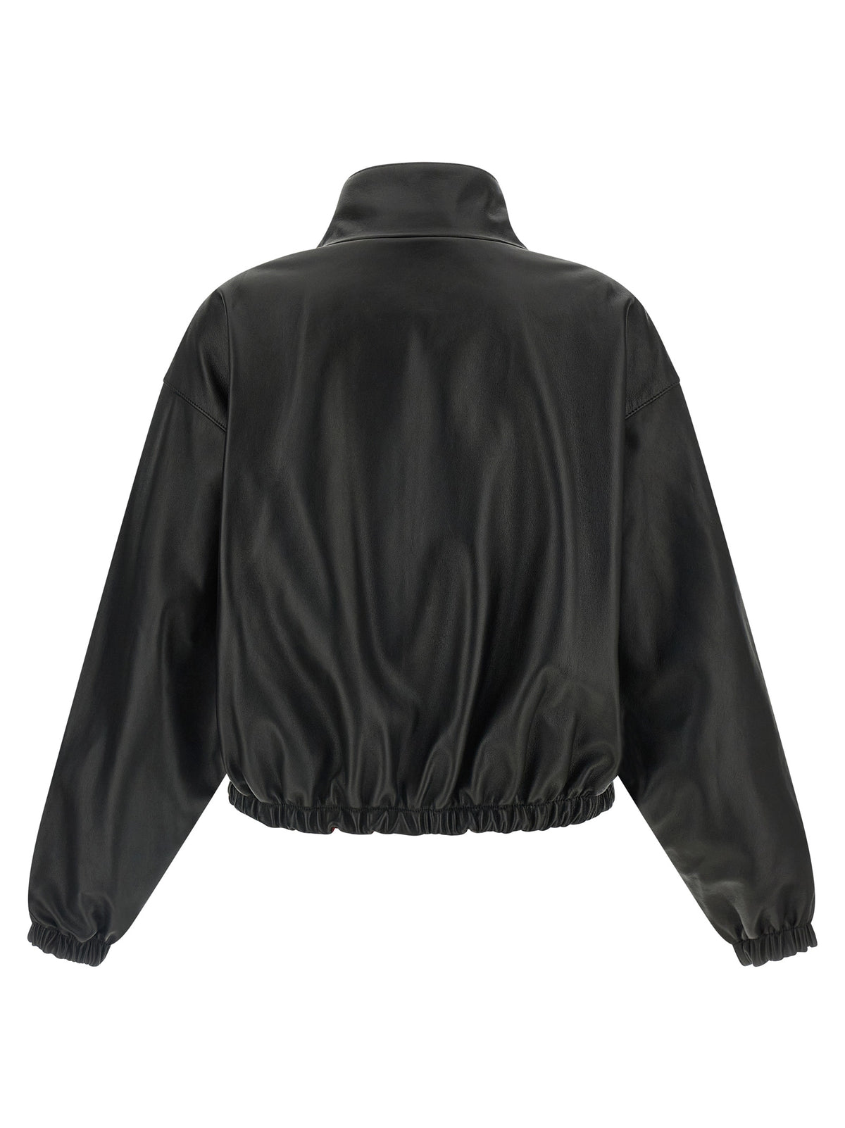 Black Lamb Leather Leather Jacket
