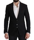 Black Single Breasted Coat Men Blazer