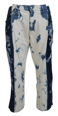 Blue Ceasar Denim Cotton Loose Fit Jeans