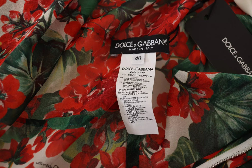 Multicolor Portofino-Print Shift Dress