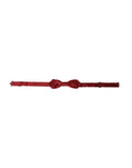 Red Silk Jacquard Adjustable Neck Men Bow Tie