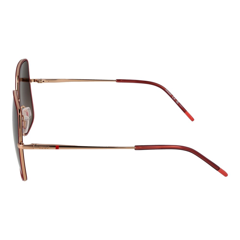 Red Metal Sunglasses