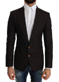 Brown Wool SICILIA Jacket Coat Blazer