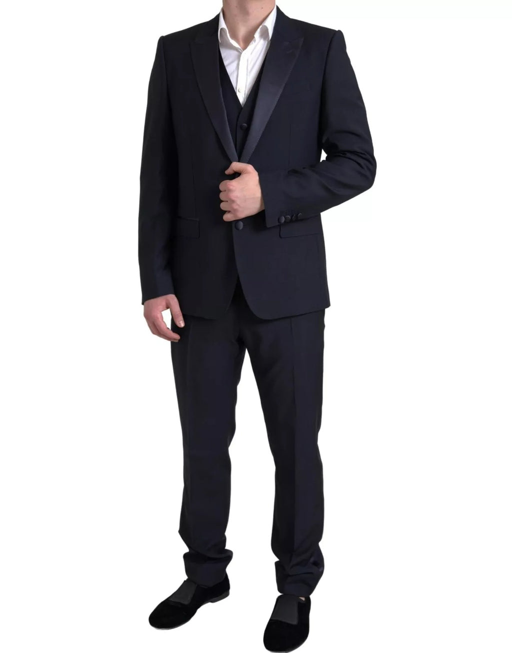 Blue 3 Piece Single Breasted MARTINI Suit