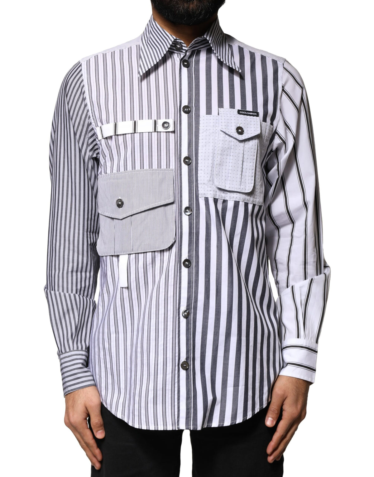 Multicolor Striped Button Down Casual Shirt