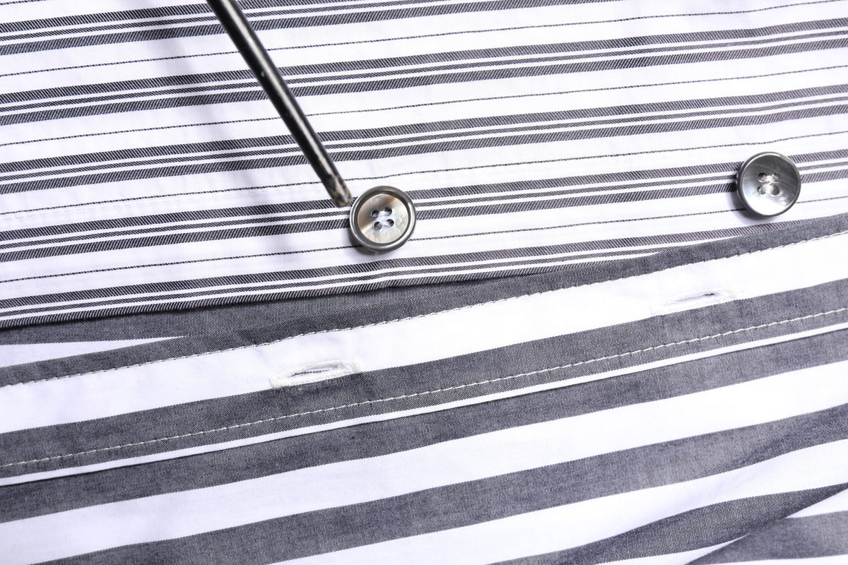 Multicolor Striped Button Down Casual Shirt