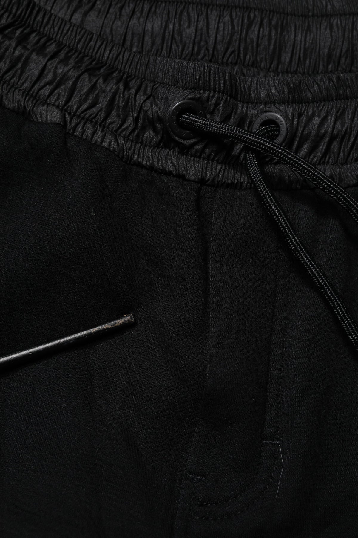 Black Cotton Blend Men Jogger Sweatpants Pants