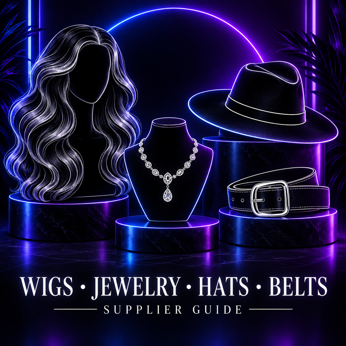 Wigs, Jewelry, Hats & Belts Supplier Contact Guide